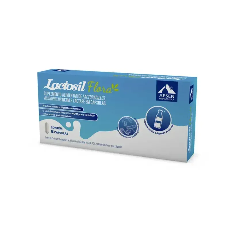 Lactosil Flora 8 Cápsulas