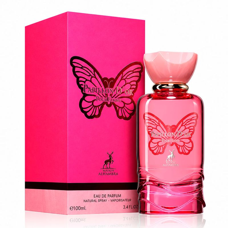 Maison Alhambra Papillon D'Or Pour Femme Eau de Parfum - Perfume Feminino 100ml