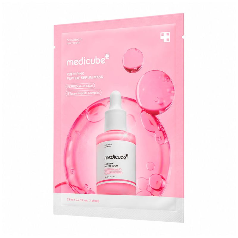 Medicube PDRN Pink Peptide Ampoule Mask - Máscara Facial 23ml