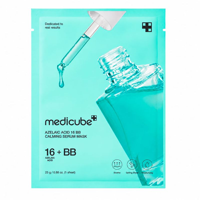 Medicube Azelaic Acid 16 BB Calming Serum Mask - Máscara Facial 25g