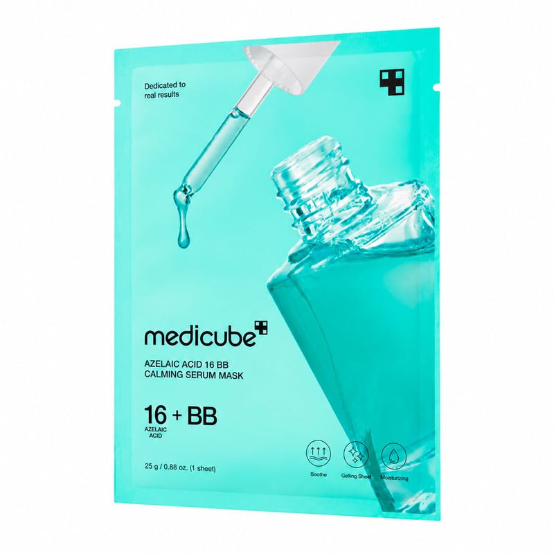 Medicube Azelaic Acid 16 BB Calming Serum Mask - Máscara Facial 25g