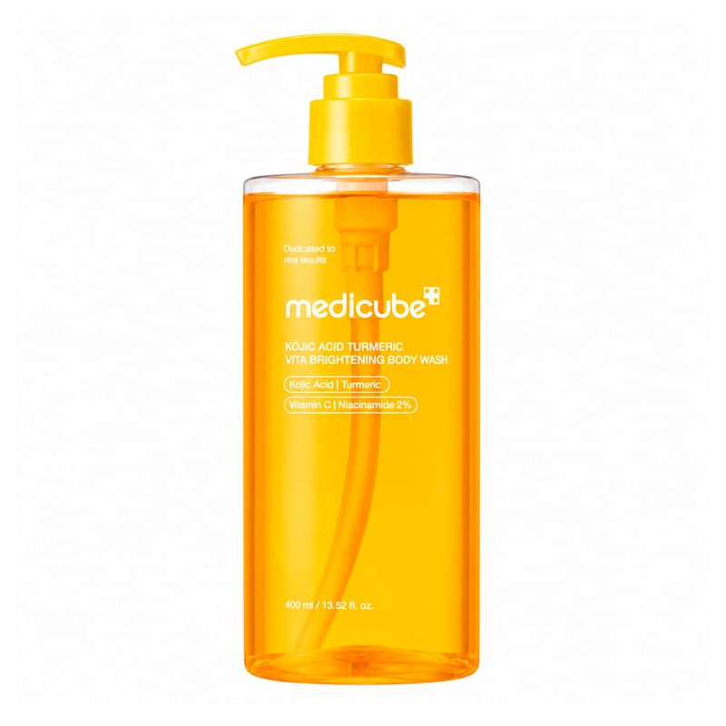 Medicube Kojic Acid Turmeric Brightening Body Wash - Sabonete Líquido 400ml