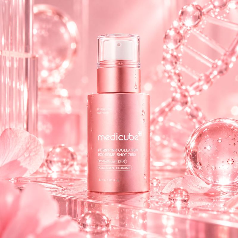 Medicube PDRN Pink Collagen Exosome Shot 7500 - Sérum Facial 30ml