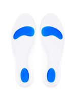Palmilha em Silicone com Arco Brando e Ponto Azul Hidrolight 35/36
