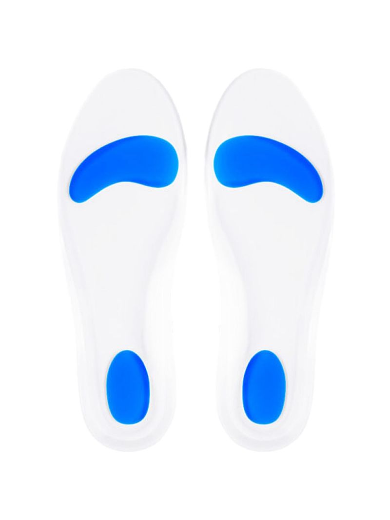 Palmilha em Silicone com Arco Brando e Ponto Azul Hidrolight 35/36