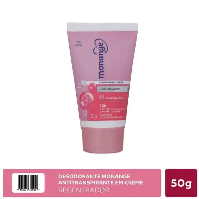 Desodorante Creme Monange Uniformizador 50g