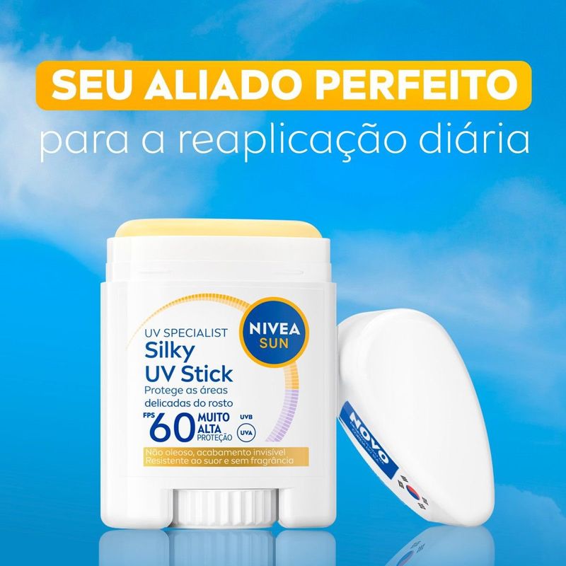 NIVEA SUN Protetor Solar UV Stick FPS 60 15g