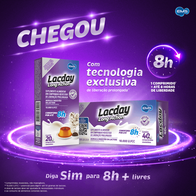 Lacday Long Action Lactase 10.000 U.fcc 20 Comprimidos 3