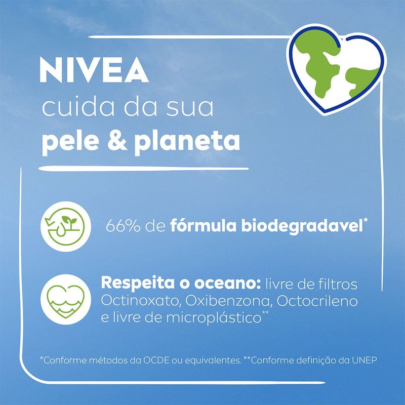 Protetor Solar Infantil Nivea Sun Babies & Kids Pele Sensível Fps60 125ml 6