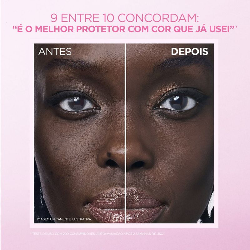 Protetor Solar L'Oréal Paris Efeito Make-Up Cor 7.0 30g 4