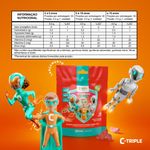 Vitamina C Gomas 30 mg + D 5 mcg + Zinco 25 mg 30 Unidades Sabor Morango - C-Triple Kids