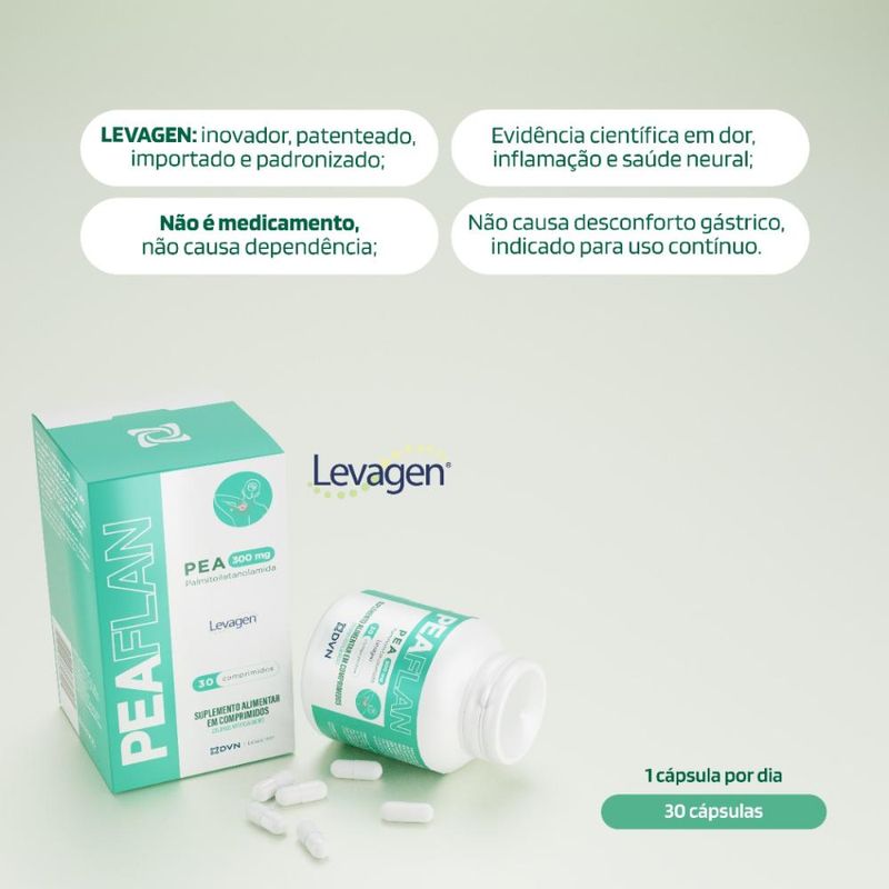 PEA 300mg com 30 Comprimidos - PEAFLAN