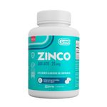 Zinco Quelato 25mg com 60 Unidades - DPRO