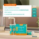 Vitamina C 1g+Vit D+Zinco Efervescente 30 comprimidos - C-Triple
