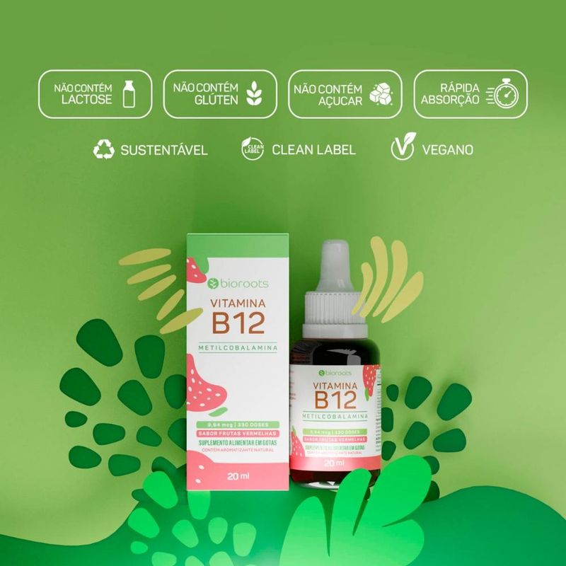 Vitamina B12 20ml - Bioroots