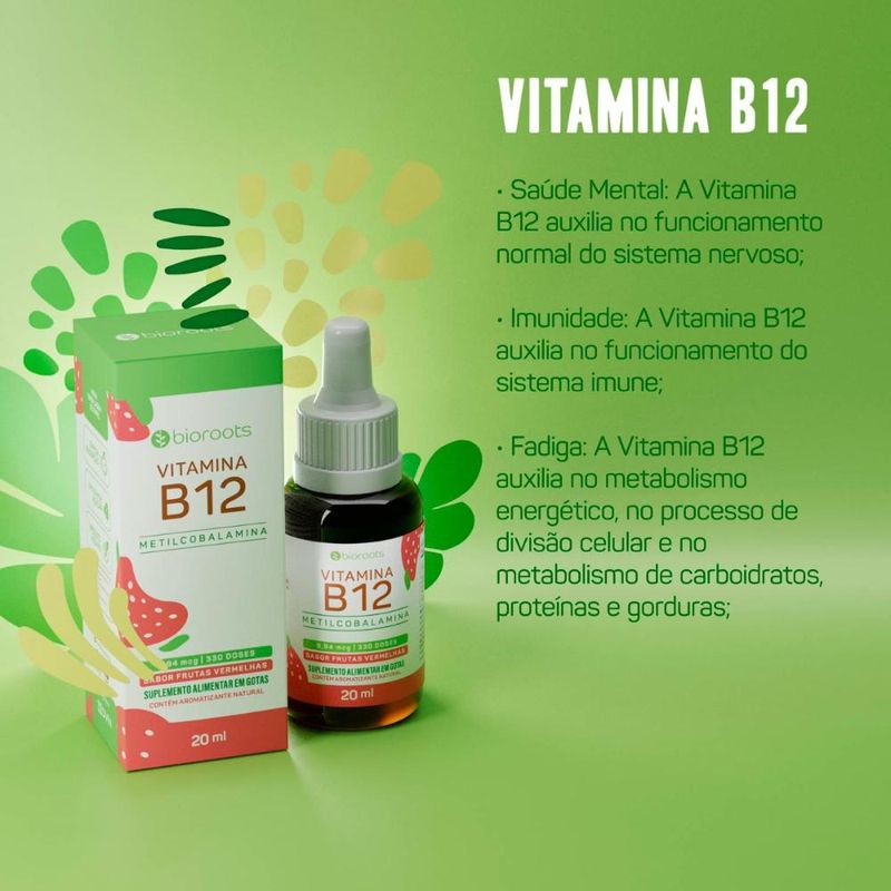 Vitamina B12 20ml - Bioroots