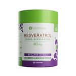 Resveratrol Grape Extract 80mg com 60 Cápsulas - Bioroots