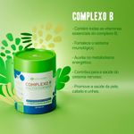 Complexo B Multivitamin com 60 Unidades - Bioroots