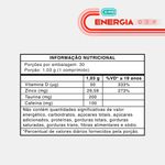 Vitamina D +Zinco +Taurina + Cafeína 30 comprimidos - DEnergy
