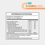 Vitamina D 1000UI + Óleo de Peixe com 60 cápsulas - DÔmega