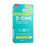 Vitamina D 2000UI + Zinco 30mg com 30 Unidades - DZinc