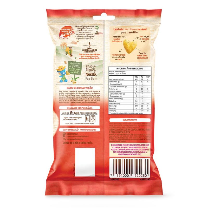 Snack Mucilon Tomate 35g