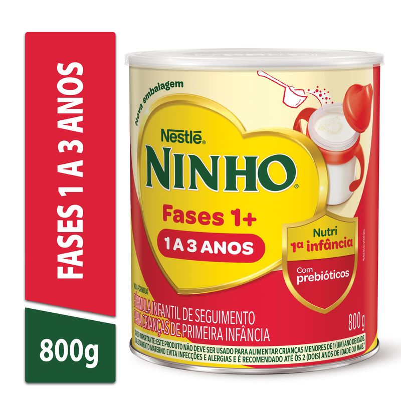 Ninho Fórmula Infantil de Primeira Infância Lata 800g