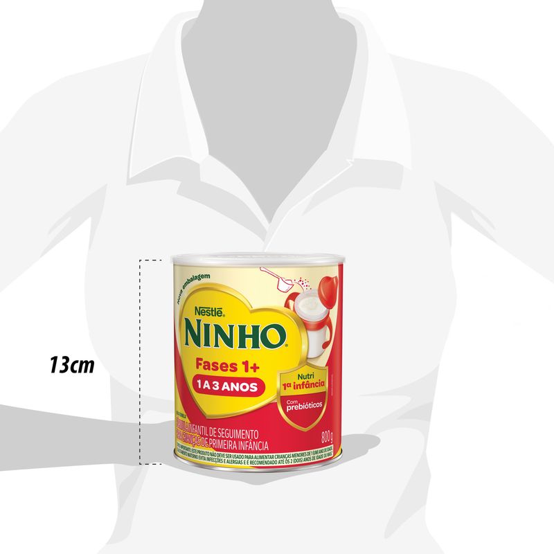 Ninho Fórmula Infantil de Primeira Infância Lata 800g