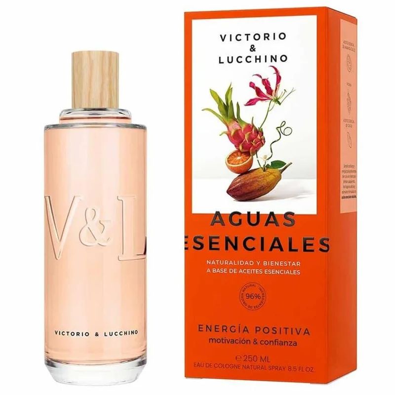 Perfume Aguas Esenciales Energia Positiva Eau de Cologne Feminino Victorio & Lucchino 250ml