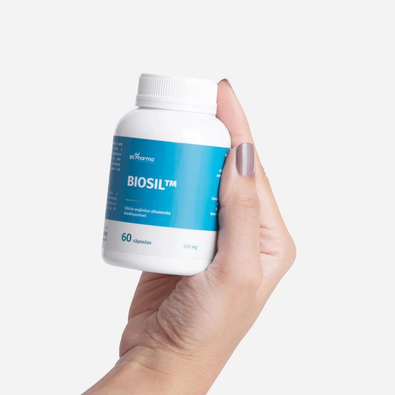 Combo BioSil (Silício Orgânico) 520 mg - 2x30 Cápsulas