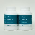 Combo BioSil (Silício Orgânico) 520 mg - 2x30 Cápsulas