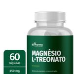 Magnésio L-Treonato 450 mg - 60 Cápsulas