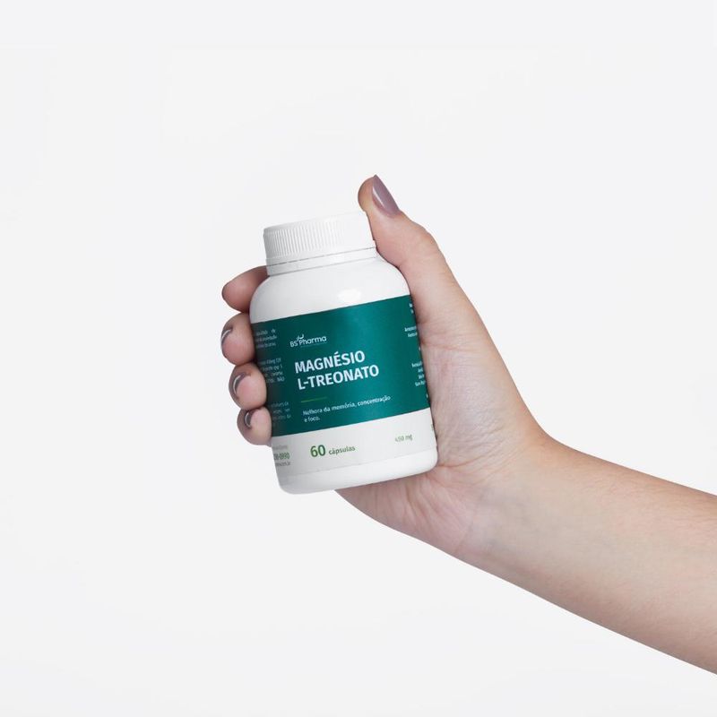 Magnésio L-Treonato 450 mg - 60 Cápsulas