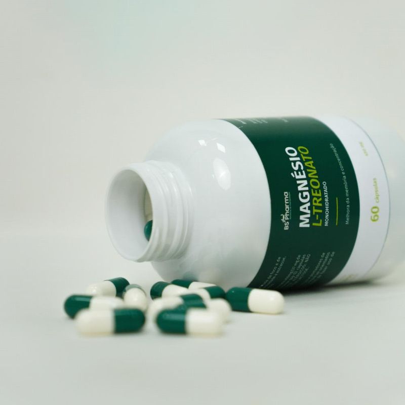 Magnésio L-Treonato 450 mg - 60 Cápsulas