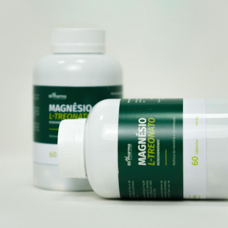 Magnésio L-Treonato 450 mg - 60 Cápsulas