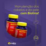 Maltta Biotina 140mg Unhas Cabelos e Pele 60 Cápsulas