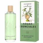 Perfume Aguas Esenciales Te Quiero Verde Eau de Cologne Victorio & Lucchino 250ml