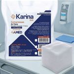 Compressa Gaze Karina não estéril 9 fios/cm² 500 unidades