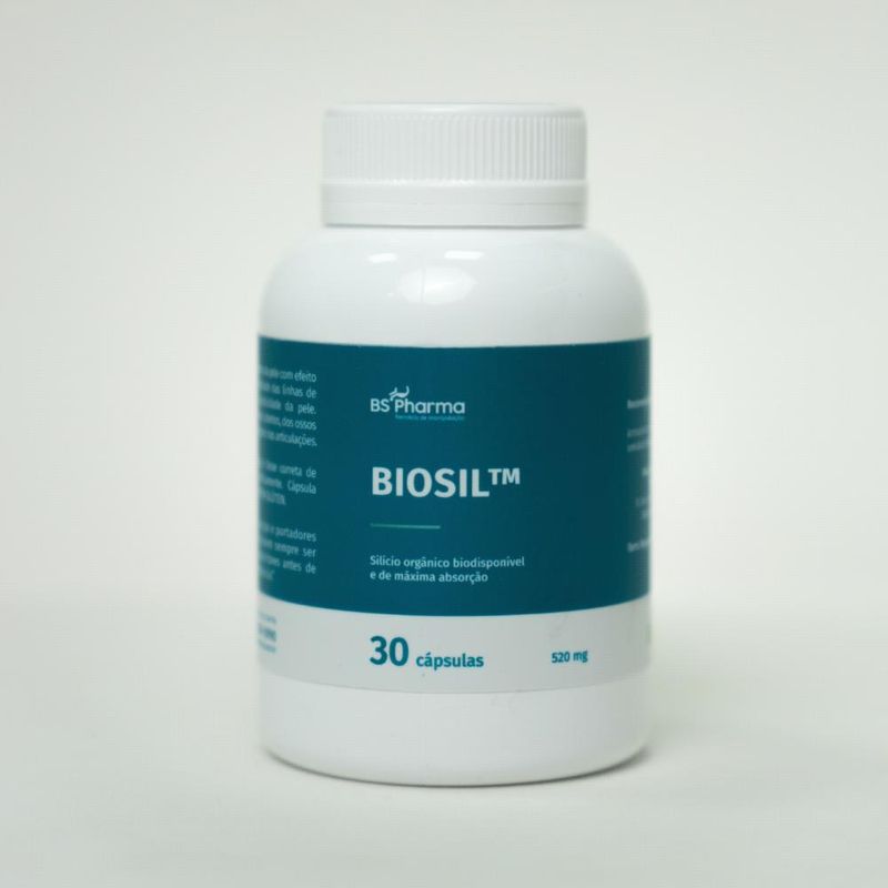 BioSil (Silício Orgânico ch-OSA) 520 mg - 30 Cápsulas