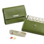 Porta Comprimidos Pilbox Liberty Verde - 1 Unidade - Pilbox