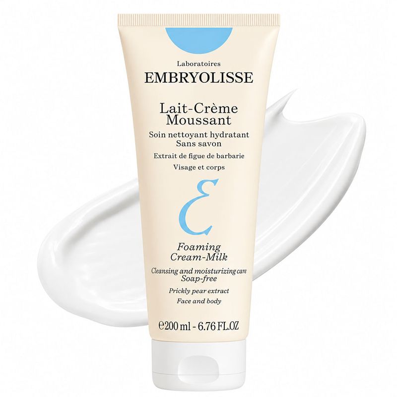 Embryolisse Lait-Crème Moussant - Mousse de Limpeza Hidratante 200ml