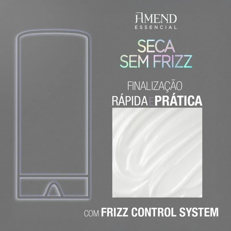 Leave-in Finalizador Seca Sem Frizz Amend Essencial 180g