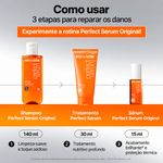 Kit Mise en Scène Perfect Serum Damage Repair - Shampoo 140ml + Máscara 30ml + Sérum 15ml