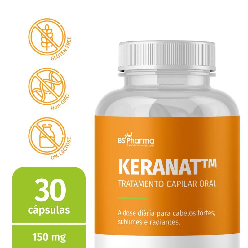 Keranat (Miliacina) 150 mg - 60 Cápsulas
