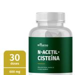 N Acetilcisteína 600 mg - 60 Cápsulas
