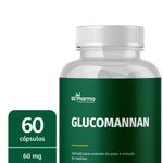 Glucomannan 600 mg - 60 Cápsulas