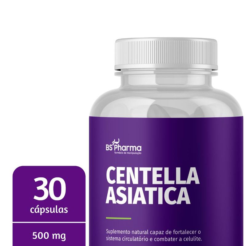 Centella Asiatica 500 mg - 30 Cápsulas