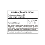 MetilB12 C/60 Comprimidos Mastigáveis  Frutas Vermelhas - QualyNutri