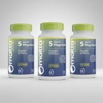 Kit 3 Maltta 5 Magnésios 60 Cápsulas Energia e Músculos