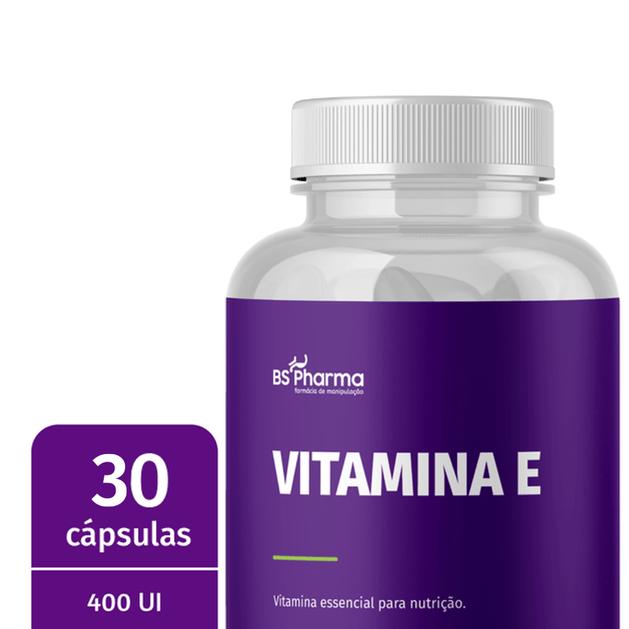 Vitamina E 400 UI - 60 Cápsulas